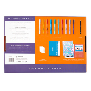 Artful: Art School in a Box – Paint Markers Edition